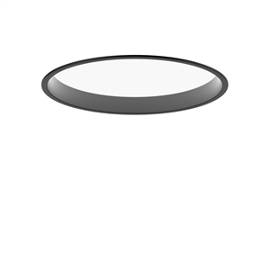 Plafoniera Louis Poulsen LP Circle da incasso Ø45 3000K e Interruttore Dali/ - Dim Nero