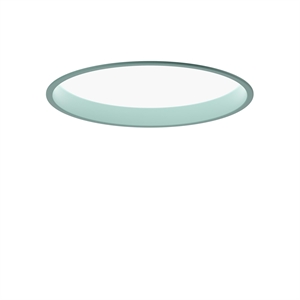 Plafoniera Louis Poulsen LP Circle da incasso Ø26 3000K e Interruttore Dali - Dim Pale Petroleum