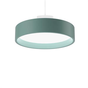 Louis Poulsen LP Circle Lampadario Diffusore Opale Ø26 3000K e Dali/ Interruttore- Petrolio Pallido Dim