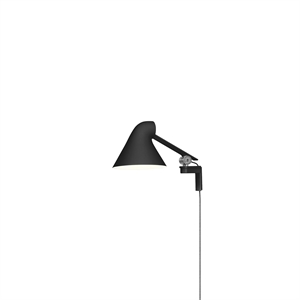 Applique Louis Poulsen NJP braccio corto 3000K Nero