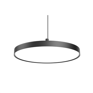 Louis Poulsen LP Slim Lampadario Ø68 3000K e Dali Nero