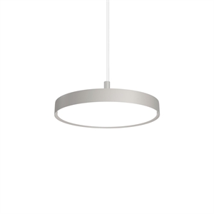 Louis Poulsen LP Slim Lampadario Ø44 3000K e Dali Dark Raw Alluminio