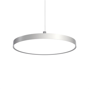 Louis Poulsen LP Slim Lampadario Ø68 3000K e Dali Dark Raw Alluminio