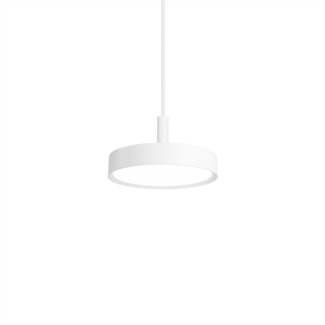 Louis Poulsen LP Slim Lampadario Ø25 3000K e Dali Bianco