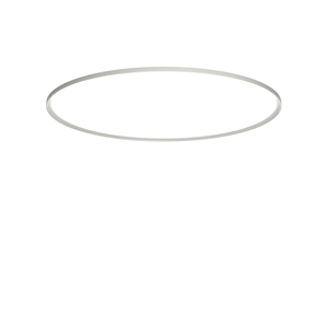 Plafoniera Louis Poulsen LP Slim da Incasso Ø68 3000K e Dali in Alluminio Grezzo Scuro