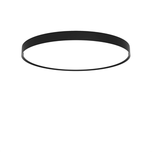 Plafoniera Louis Poulsen LP Slim Semi-incasso Ø68 3000K e Dali Nero
