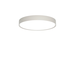 Plafoniera Louis Poulsen LP Slim Semi-incasso Ø44 3000K e Dali Alluminio Grezzo Scuro