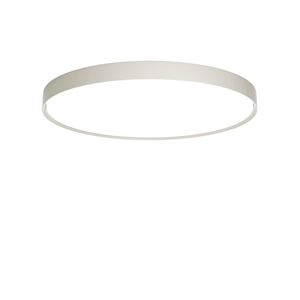 Plafoniera Louis Poulsen LP Slim Semi-incasso Ø68 3000K e Dali Alluminio Grezzo Scuro