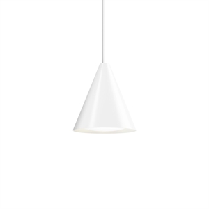 Louis Poulsen Keglen Lampadario Ø25 2700K e Dimmer di Fase Bianco