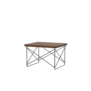 Vitra Occasional Table LTR Comodino/Tavolino Laterale Noce scuro/Nero