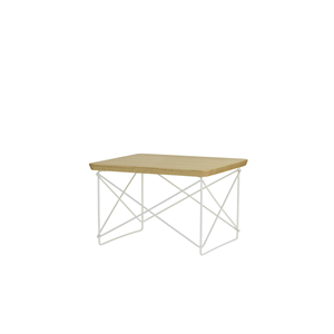 Vitra Occasional Table LTR Comodino/Tavolino Laterale Castagna Naturale/ Bianco