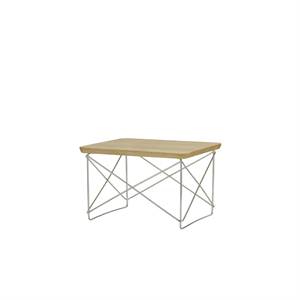 Vitra Occasional Table LTR Comodino/Tavolino Laterale Castagna naturale/Acciaio Inossidabile