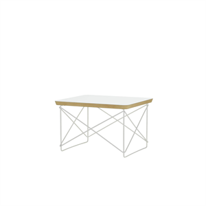 Vitra Occasional Table LTR Comodino/Tavolino Laterale Laminato Bianco/Bianco