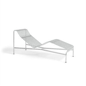 HAY Palissade Chaise Longue Acciaio Zincato A Caldo