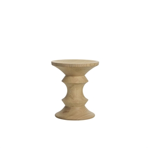 Sgabello Vitra Eames Stool modello C in castagno naturale