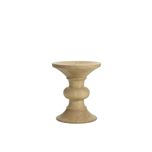 Sgabello Vitra Eames Stool modello B in castagno naturale