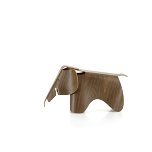 Vitra Eames Elephant Stool Noce laccato trasparente