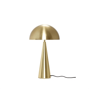 Hübsch Mush Lampada da Tavolo Alta Color Ottone
