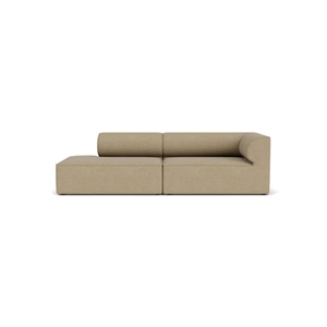 Divano Audo Eave 96 A 2 Posti Configurazione 4 Beige