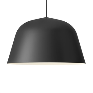 Lampadario Muuto Ambit Nero Ø55