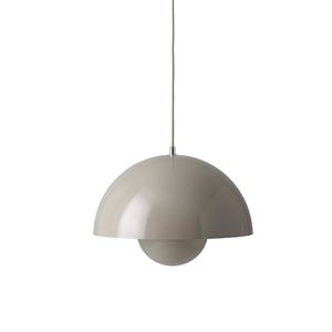 &Tradition VP7 Flowerpot Lampadario Beige Grigio
