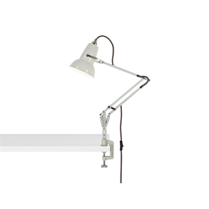 Anglepoise Original 1227 Mini Lampada Con Clip Bianco Lino
