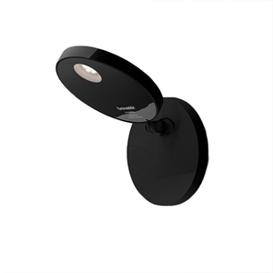 Artemide DEMETRA FARETTO Applique 2700K con On/Off Nero