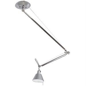 Artemide Tolomeo Decentrata Pendant Satin 24 cm