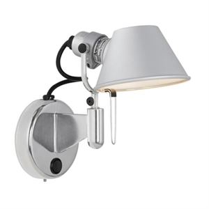 Artemide Tolomeo Micro Faretto LED Wall Lamp without switch