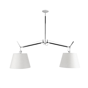 Artemide Tolomeo Basculante Lampadario Satinato Ø32