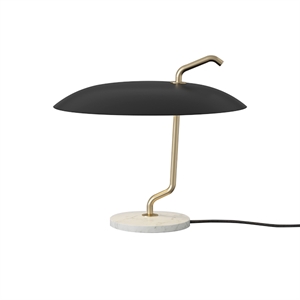 Astep Model 537 Lampada Da Tavolo Nera/Bianco
