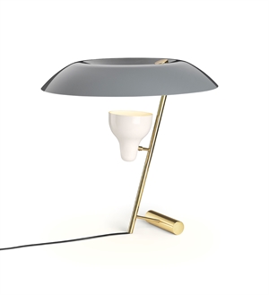 Astep Model 548 Lampada Da Tavolo Ottone/Grigio
