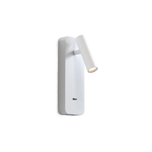 Applique Astro Enna Surface USB Bianco Opaco