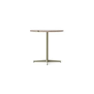 Tavolo da Pranzo Audo Nook Ø80 Olivo/Kunis Breccia