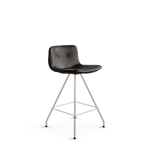 Bent Hansen Primum Sgabello da Bar Basso in Acciaio inossidabile/Zenso 3 230