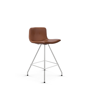 Bent Hansen Primum Sgabello da Bar Basso in Acciaio inossidabile/Zenso 3 223