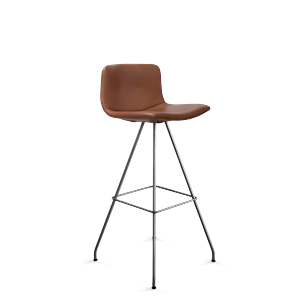 Bent Hansen Primum Sgabello da Bar Alto in Acciaio inossidabile/Zenso 3 223