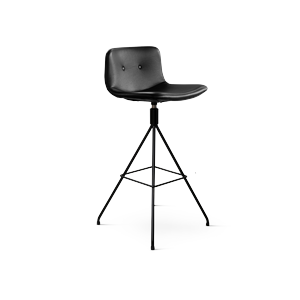 Bent Hansen Primum Sgabello da Bar Girevole Alto Nero/Zenso 3 207