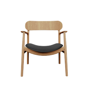 Poltrona Bent Hansen Asger in Rovere Leggermente oliato/Zenso 3 207