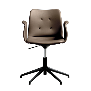 Bent Hansen Primum 5-Star Swivel Chair con Girevole Nero/Zenso 3 292