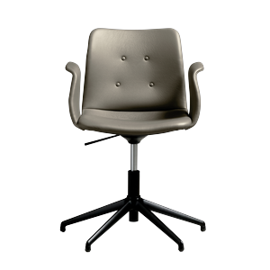Bent Hansen Primum 5-Star Swivel Chair con Girevole Nero/Zenso 3 214