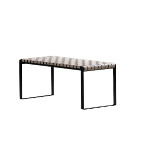 Bent Hansen Panca Intrecciata in Nylon Nero