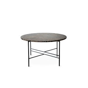 Bent Hansen Metro 65/45 Tavolino da Caffè in Marmo Emperador/marrone Scuro