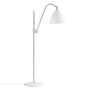Bestlite BL3M Floor Lamp Mat White & Chrome