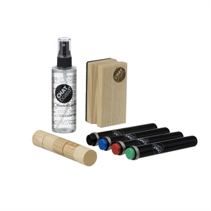 Chat Board Woody Starter Set Per Tavole Quercia/ Nero/ Rosso/ Blu/ Verde