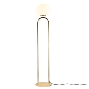 Lampada da Terra Terra Design For The People Shapes in Ottone