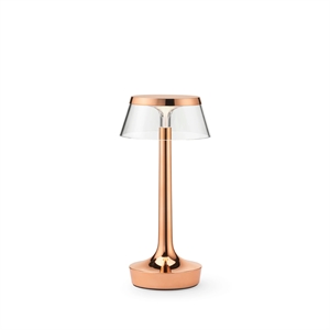 Lampada Portatile Flos Bon Jour Unplugged Rame