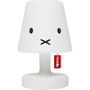 Lampada Portatile Fatboy Edison The Petit x Miffy Bianco