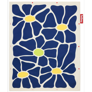 Tappeto Fatboy Flying Carpet 140x180 cm Blu Navy/ Crema