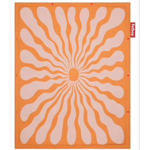 Tappeto Fatboy Flying Carpet 140x180 cm con Fiori Arancione/ Rosa